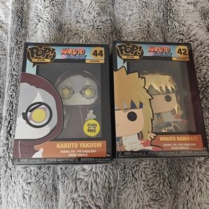 Funko Pop! Pins Naruto Shippuden - Kabuto Yakushi and Minato Namikaze